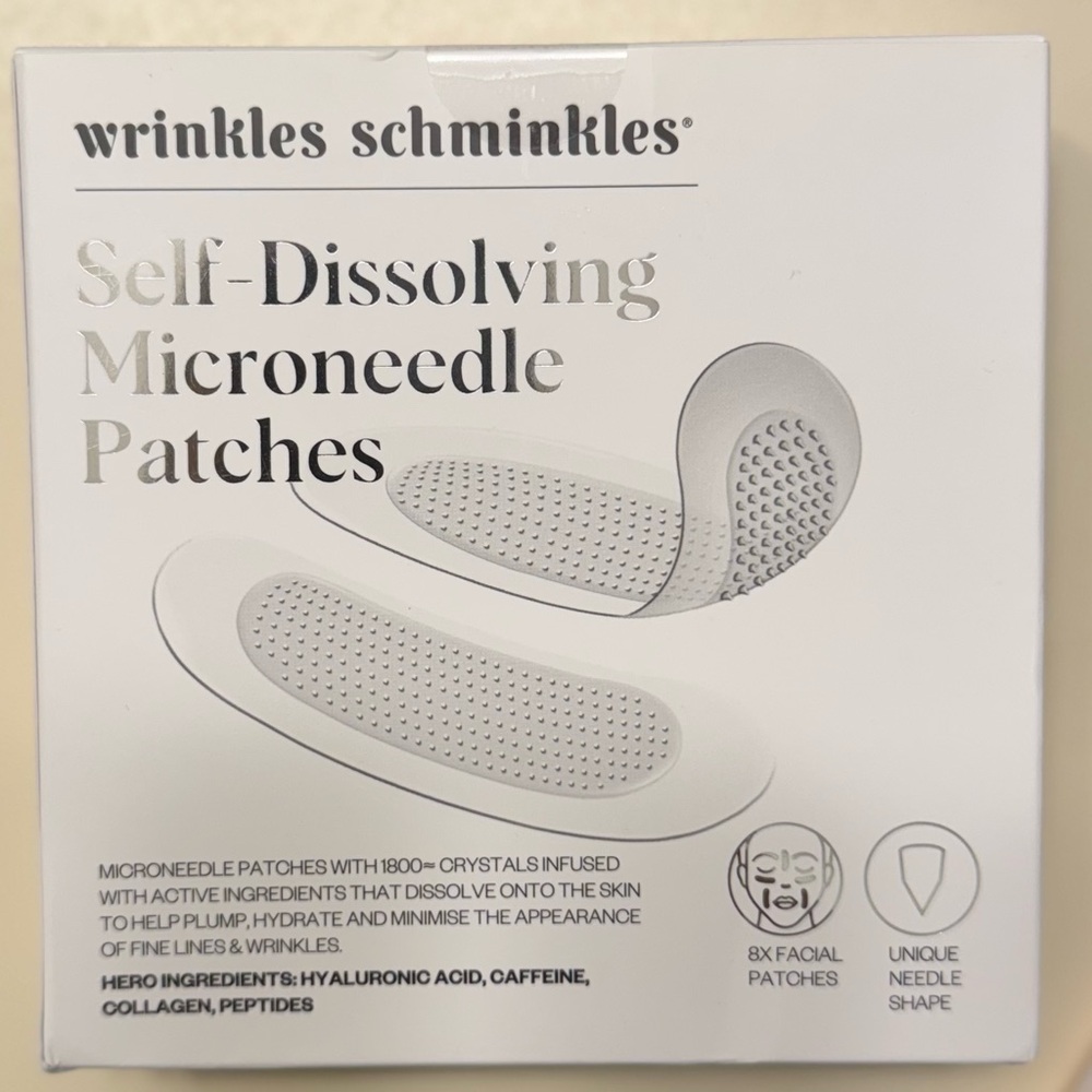 Wrinkles Schminkles Self-dissolving Microneedle Patches